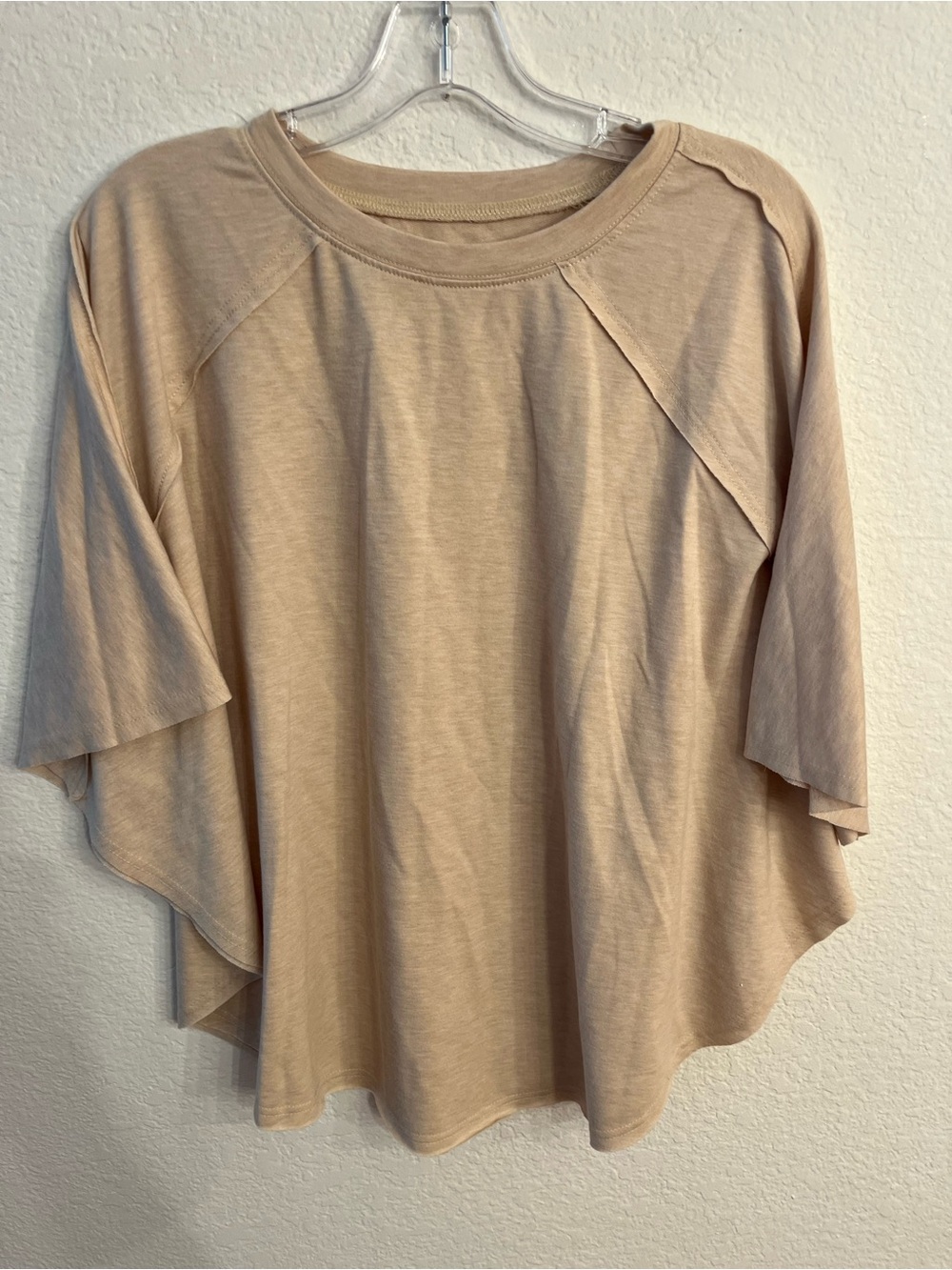 COTTON BOHEMIAN SAND EARTHY TEE